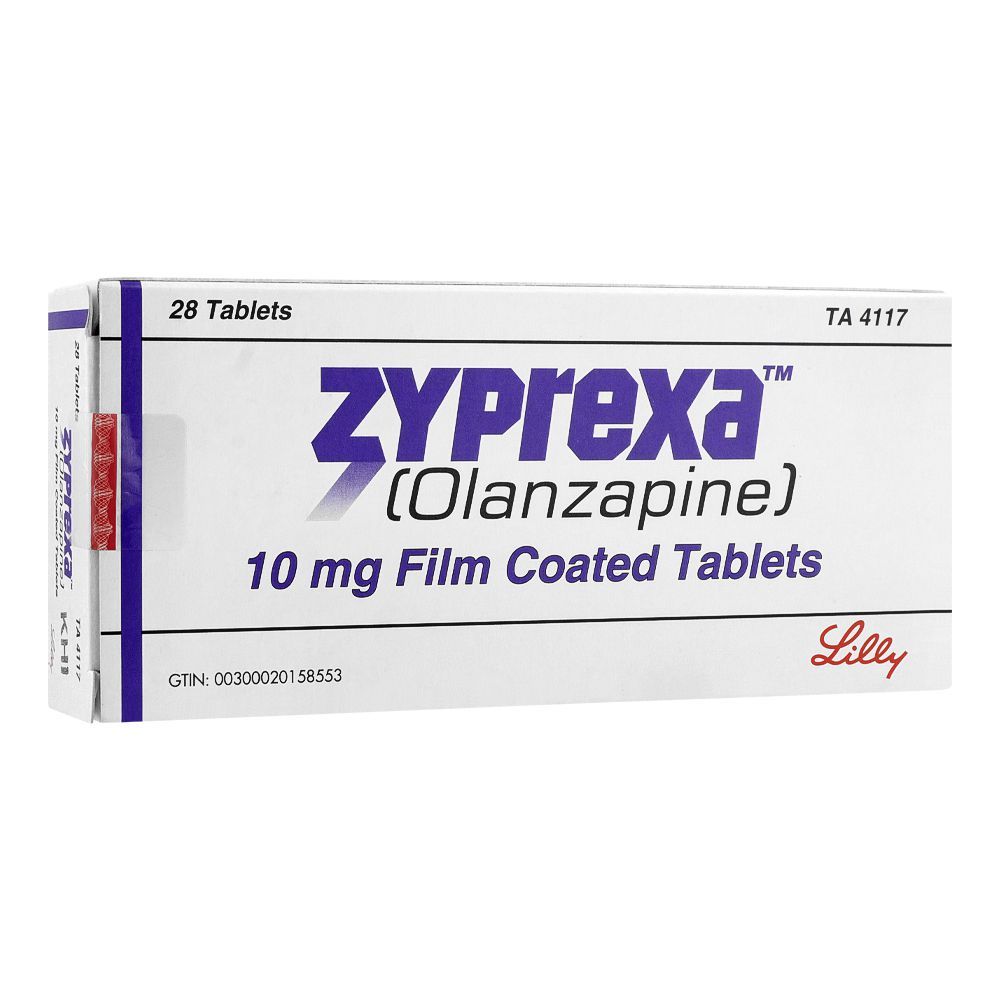 奥氮平片	Olanzapine Zyprexa