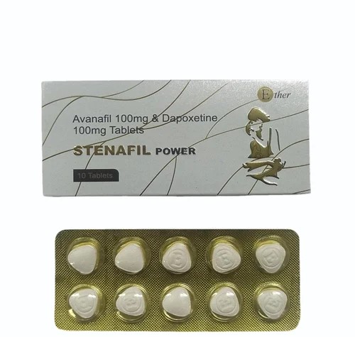 白钻双效片 Stenafil power 超级白钻双效片